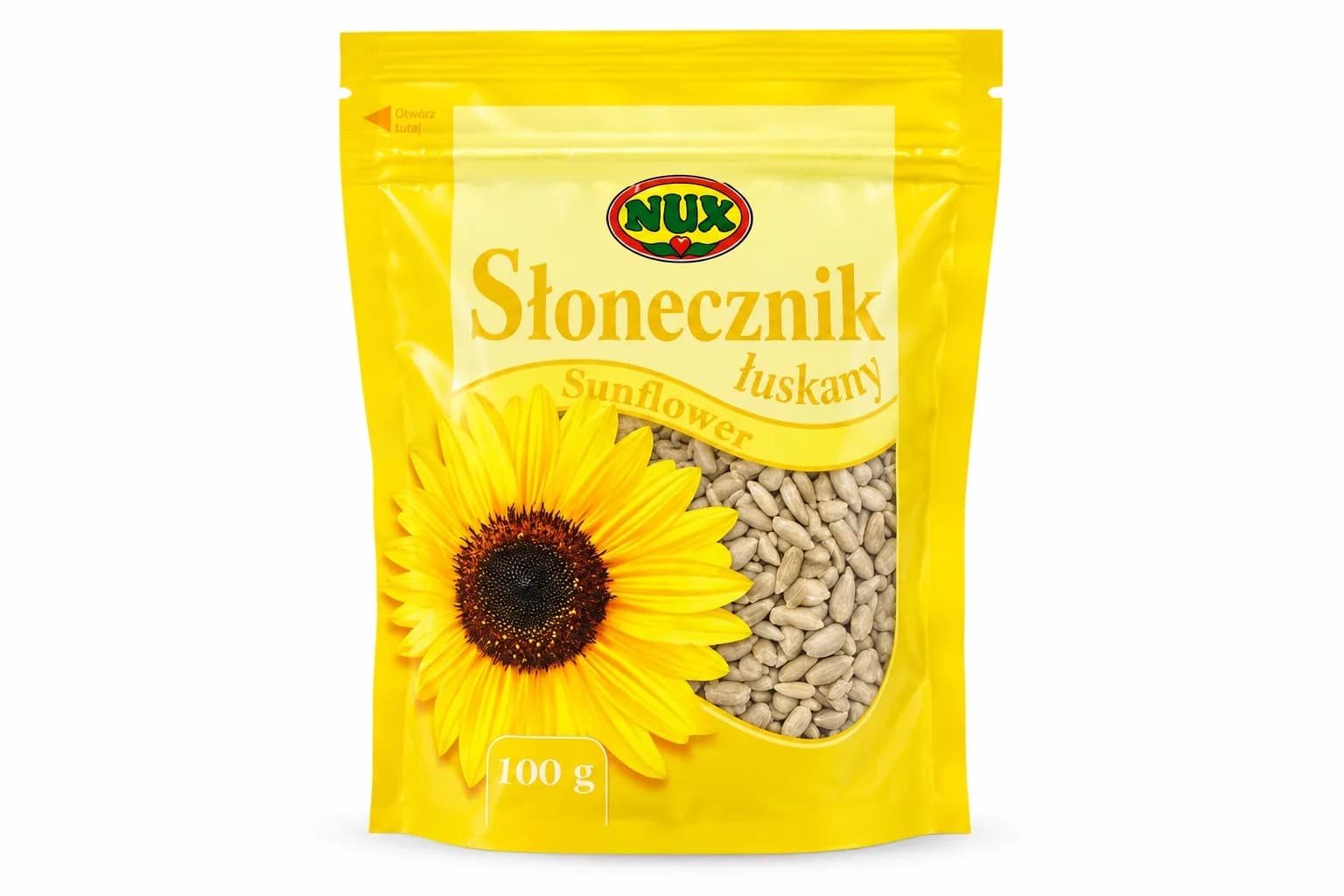 Słonecznik łuskany NUX 100 g