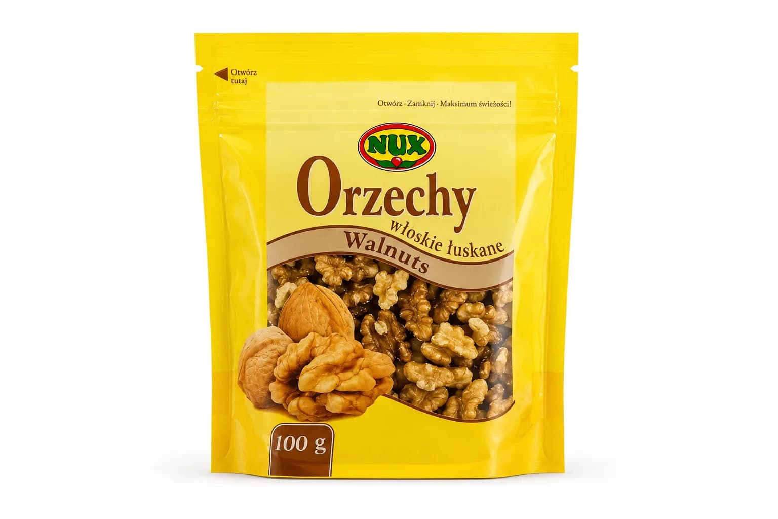 Orzechy włoskie łuskane NUX 100 g