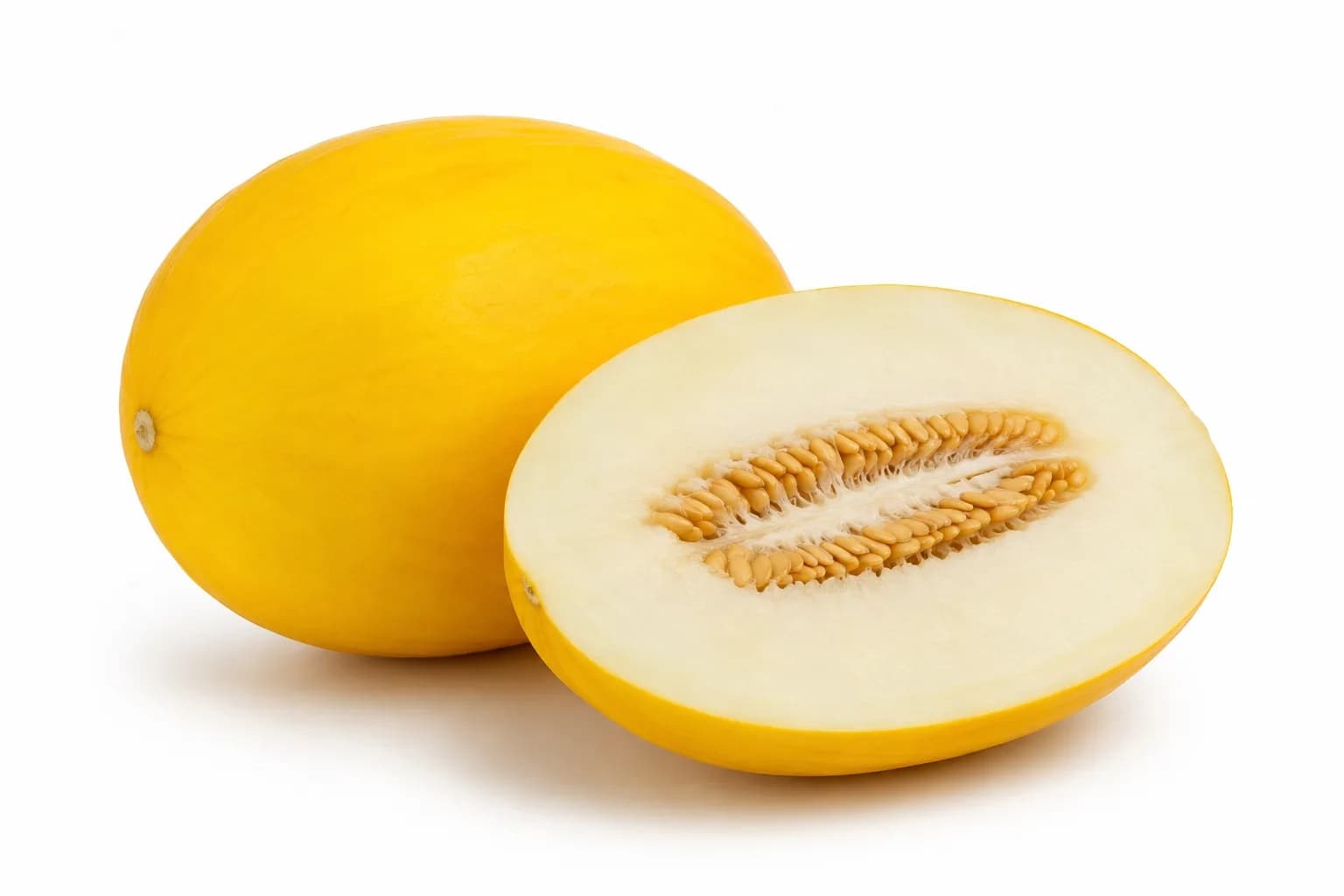 Świeży melon żółty