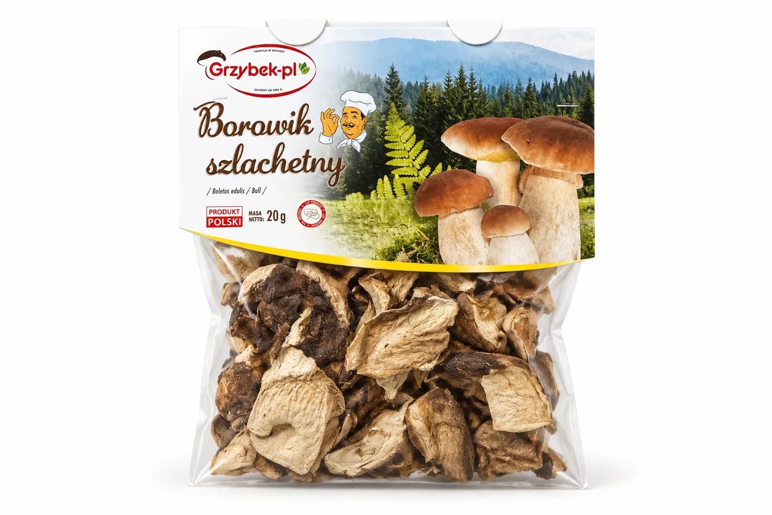 Borowik szlachetny suszony Grzybek.pl 20 g