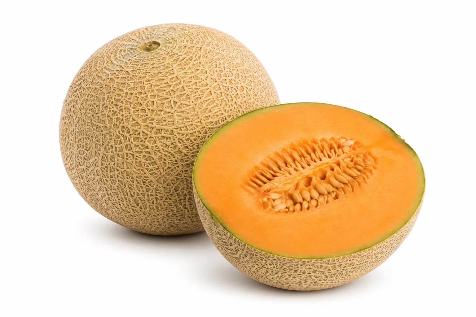 Świeży melon kantalupa