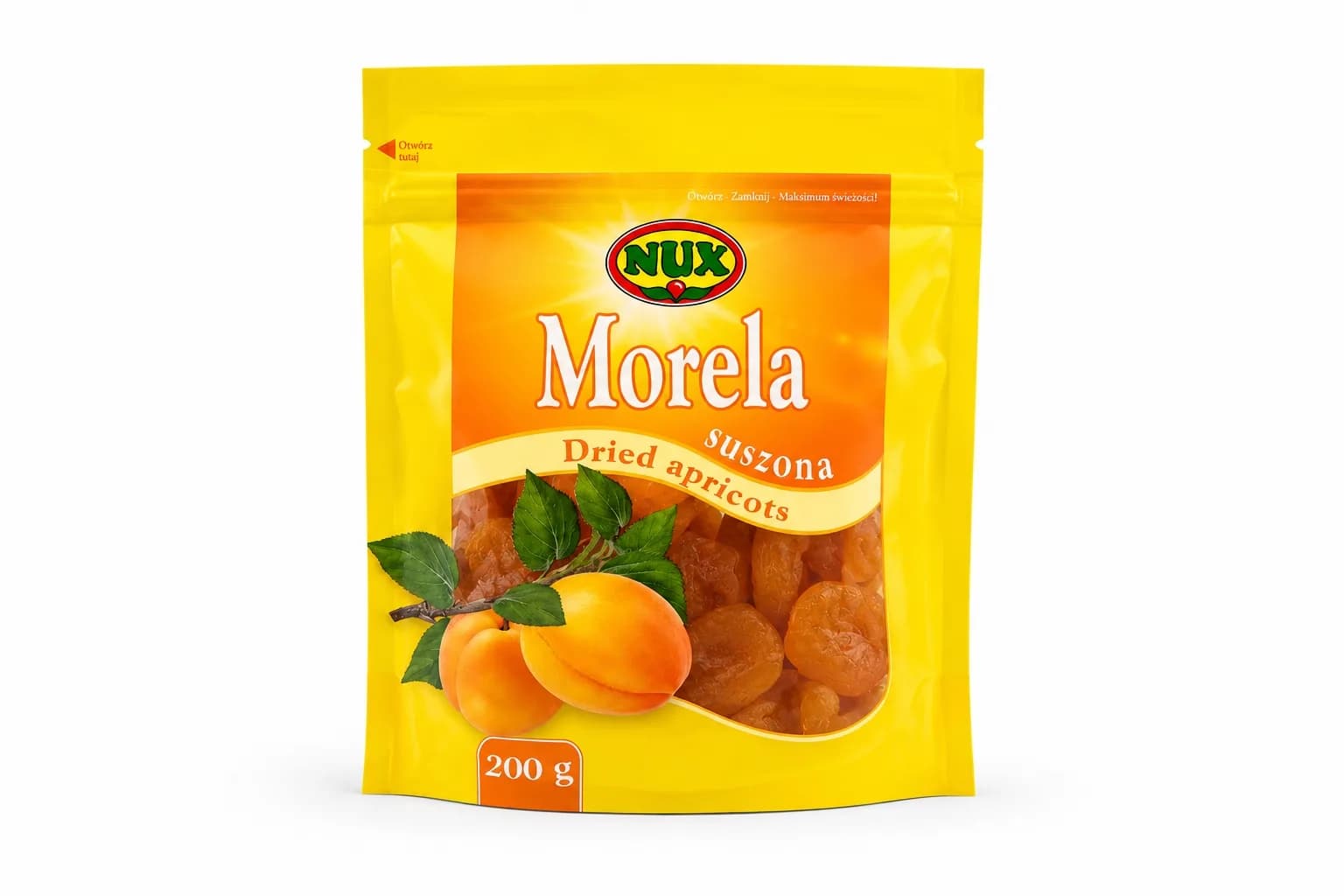 Morele suszone NUX 200 g